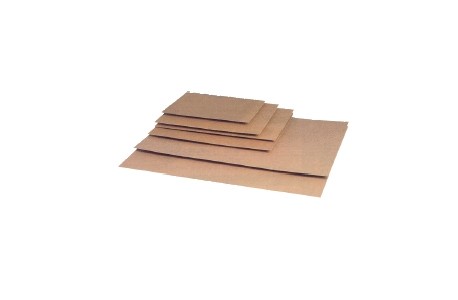 Plaque carton simple cannelure antiglisse