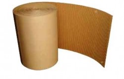 Rouleau carton ondulé 1,20m x 50ml 375 gr/m2