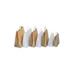 Sac papier BLANC 18x8x24