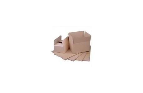 Carton simple cannelure 250 x 250 x 250 mm