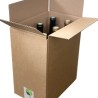 Carton 6 bouteilles  75 cl debout  231 x 154 x 300