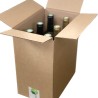 Carton 6 bouteilles  75 cl debout  231 x 154 x 300