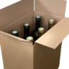 Carton 6 bouteilles  75 cl debout  231 x 154 x 300