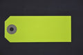 Etiquette américaine jaune fluo sans fil   50 x 120 MM Colis de 200 étiquettes