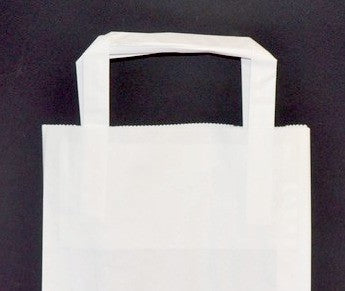 Sac papier BLANC 18x8x24