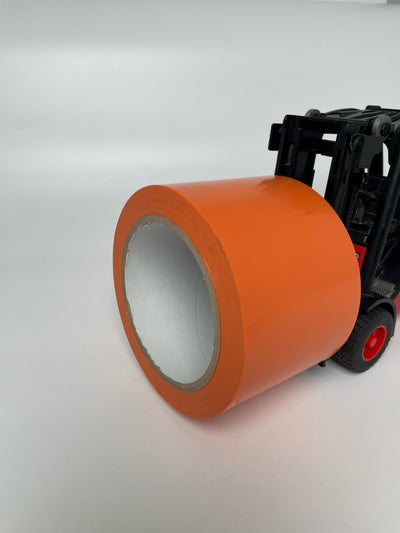Adhésif Bâtiment déchirable 33mm x 50ml orange