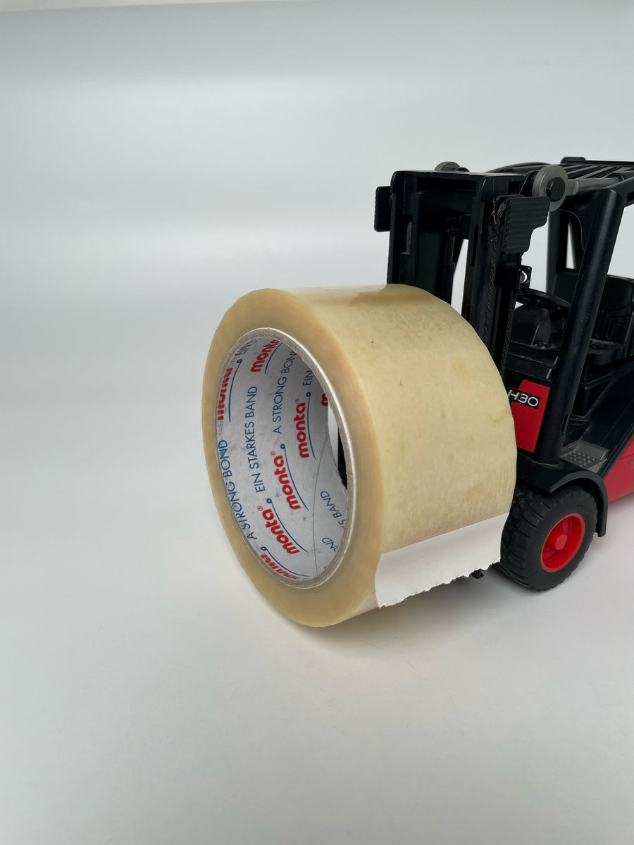 Adhésif PVC 50mm x 100ml Transparent
