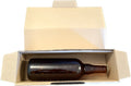 Boîte postale découpée DF-PC  330 x 100 x 100  Brune