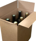 Carton 6 bouteilles  75 cl debout  231 x 154 x 300