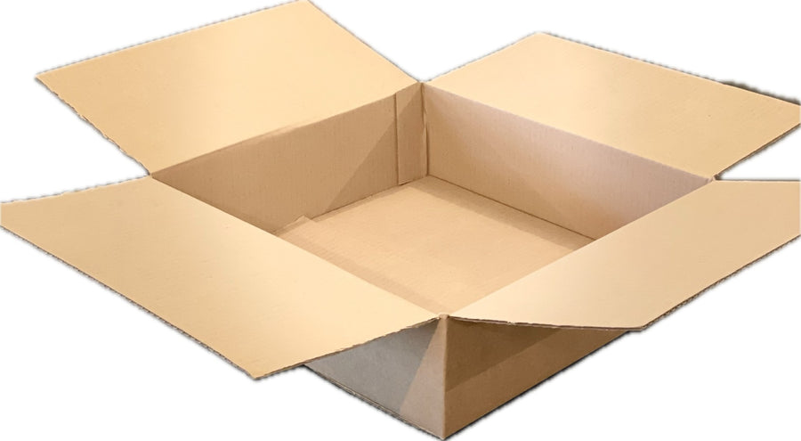 Carton simple cannelure vinyles 350x350x100 mm