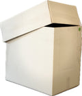 Caisse 1/4 de Box  ext. 590 x 390 x 540  BC40  Blanc + coiffe
