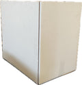 Caisse 1/4 de Box  ext. 590 x 390 x 540  BC40  Blanc + coiffe