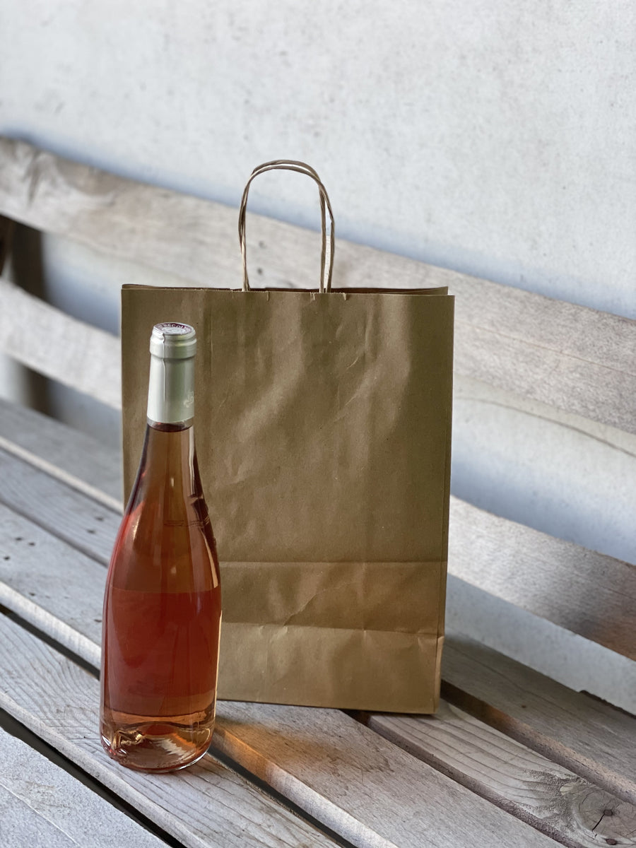 Sac papier BLANC 18x8x24