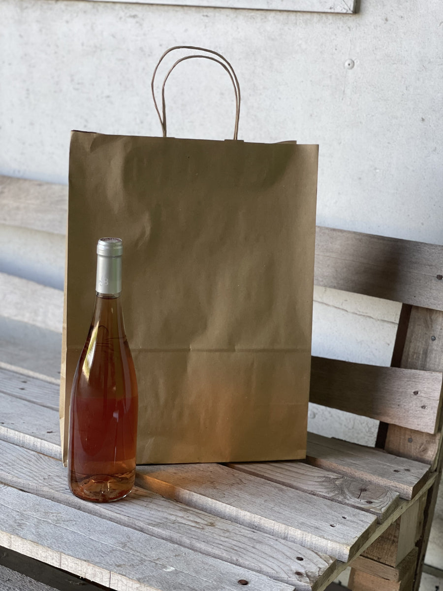 Sac pap.32/15/42 Naturel (Kraft Brun) poignée ficelle