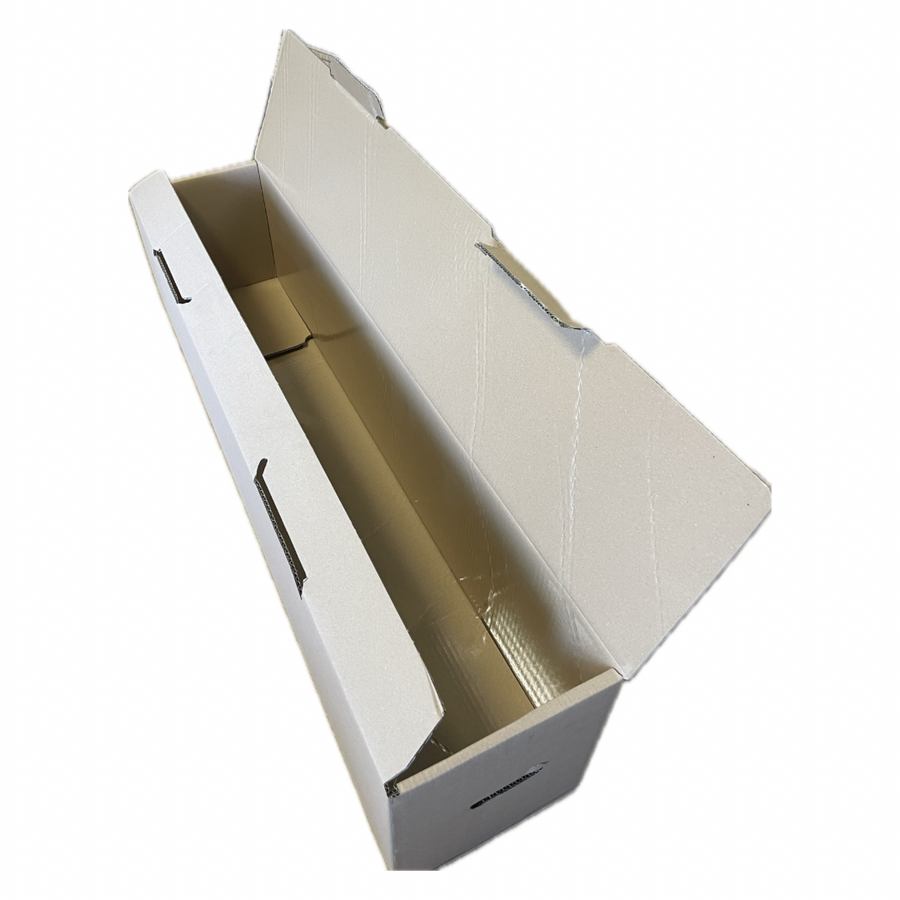 CENTR'EMBAL Carton double cannelure 1140 x 240 x 284 mm spéciale agneau avec film alimentaire