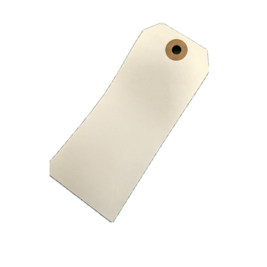 Etiquette américaine blanche sans fil   50 x 120 MM