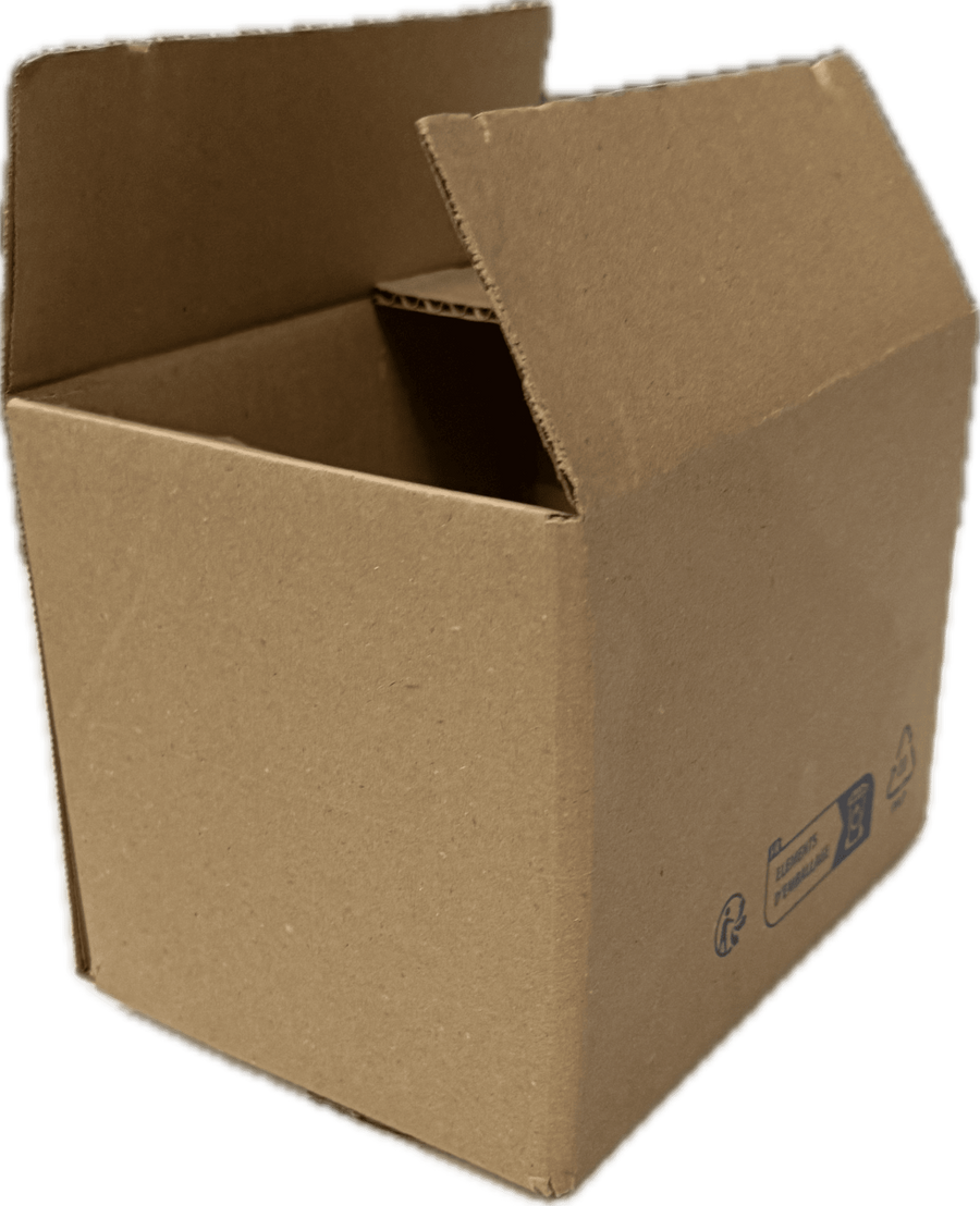 CENTR'EMBAL SOLUTIONS Carton simple cannelure 200 x 140 x 140 mm