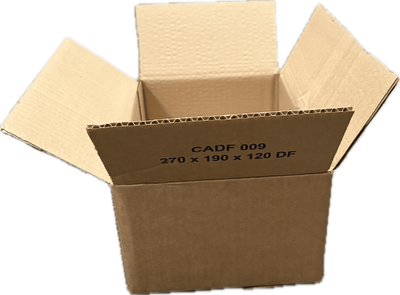 CENTR'EMBAL Carton simple cannelure 270 x 190 x 120 mm