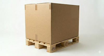 Carton double cannelure 800 x 600 x 800 mm