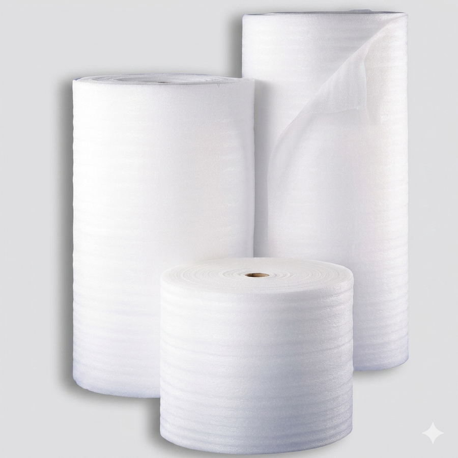 Mousse PE 2mm rouleau 1,20m x 250ml