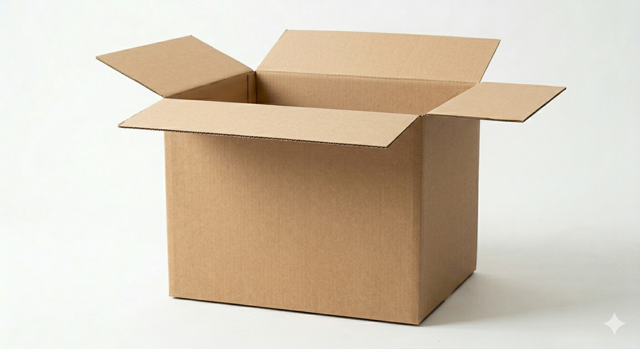 Carton double cannelure  400 x 270 x 200 mm